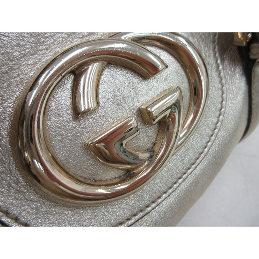 Gucci GG Bag Boston Tote Gold Interlocking - Picture 9 of 11
